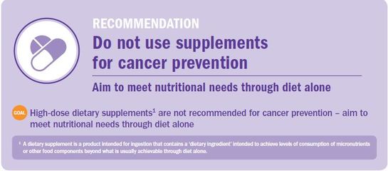 饮食、营养、运动与癌症 一份基于《癌症预防指南》的实用解读